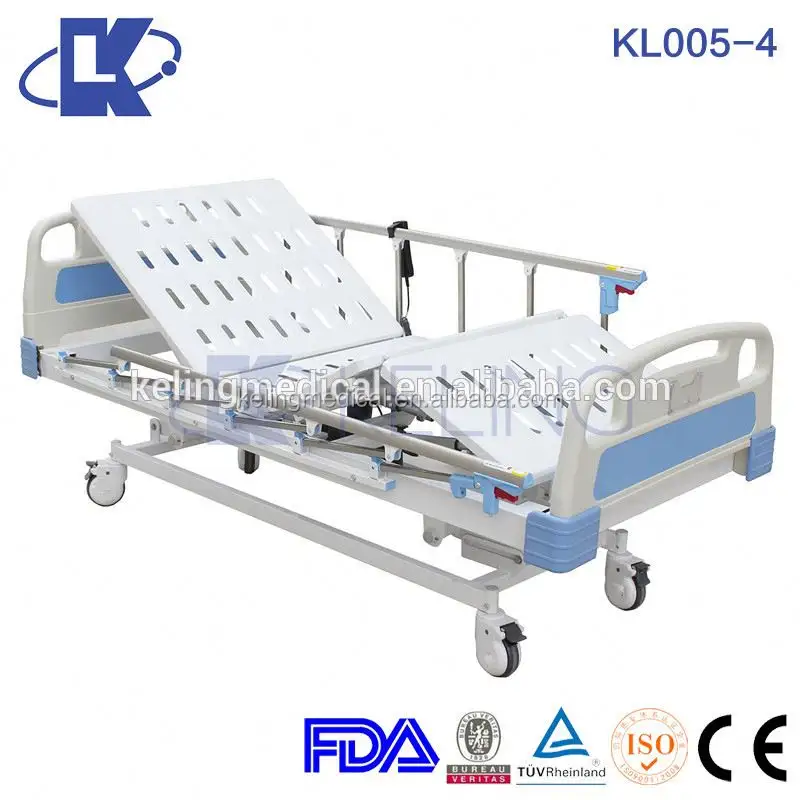 Função 2-cama de hospital camas para uso doméstico livre usado leitos hospitalares com rodas silenciosas posição baixa cama cuid