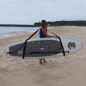 Sangle de transport pour planche de SUP, sangle d'épaule réglable en néoprène, accessoire portable pour sports nautiques, unisexe, eaux océaniques - Product Image 1