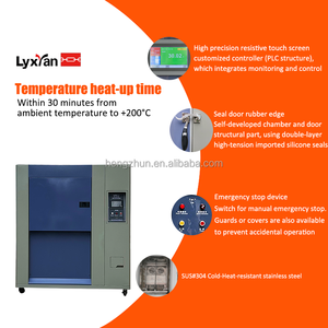 שלושה אזורים IEC-60068-2-14 פלסטיק חם וקר חום חם וקר הלם תרמי - Product Image 2