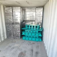 Palette en fibre GMT de qualité supérieure, résistante aux fissures, pour machine à fabriquer du béton, ligne de blocs emboîtables, structure stable, haute sécurité