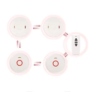 Customization Home Security Interlinked Photoelectric Fire Alarm Detector 85Db Wireless Interlinked Smoke Alarm