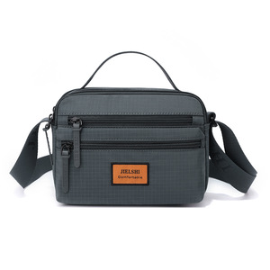 Unisex Thickened Canvas Crossbody Bag Casual Business <b>Small</b> Shoulder Coin <b>Purse</b> Simple Fashion Style - Product Image 5