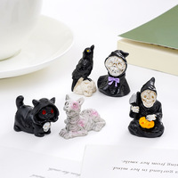 Nouvelle poupée sorcier momie d'Halloween KI Yuewu, accessoires décoratifs mignons à faire soi-même, bibelot pour voiture ou bureau