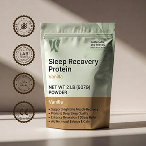 Poudre de protéines biologiques pour la récupération du sommeil, mélanges personnalisés de caséine et de glycine, service de marque privée OEM ODM, certifié HACCP ISO GMP NSF - Product Image 3