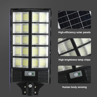 AORUITAI lampu jalan jalur taman Modern kualitas tinggi 600w 800w 1000w Led lampu surya Jalan
