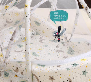 Moustiquaires portables en gros pour animaux de compagnie, pliables, en éponge épaisse, pour chiens, berceaux et bébés - Product Image 6