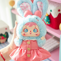 Authentique Samuel Little Rainbow Rabbits Baby Series Blind Box, jouet en peluche mignon et sûr pour bébés, cadeau de collection pour enfants unisexe