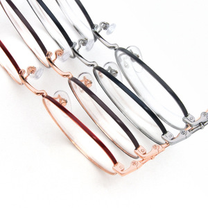 2022 металлические очки рамка Оптические очки для близорукости дальнозоркости круглый IP внесосудистого металла 7 видов цветов оправы для очков - Product Image 4