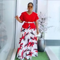 Robe longue africaine grande taille pour femmes, nouvelle mode printemps/été, robes imprimées, robe musulmane, robes de style africain