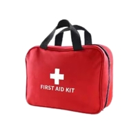 Trousse de premiers soins professionnelle pour la randonnée en plein air, la survie, les voyages, portable, étanche, certifiée CE/13485, en tissu Oxford, 152 pièces, urgence