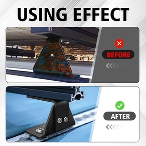 Pour porte-bagages de toit ALPHARACK avec support d'installation en acier au carbone de 65 mm à <span class=keywords><strong>angle</strong></span> de 90 degrés - Product Image 5