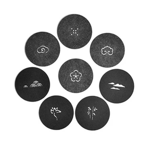 Almohadilla para taza de té, almohadilla de aislamiento térmico, almohadilla para taza de té de fieltro, almohadilla para té, almohadilla creativa absorbente de agua y antideslizante - Product Image 2