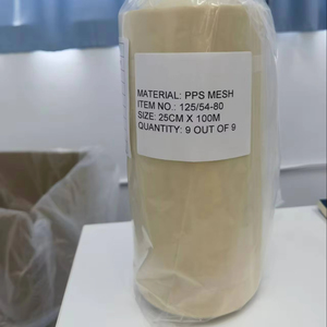Membranes en fibre PPS Maille de support en résine pour électrolyse de l'eau alcaline <span class=keywords><strong>AWE</strong></span> 30-285 microns d'épaisseur Séparateurs en forme de trou carré - Product Image 1