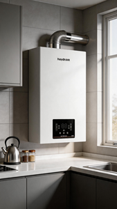 Chaudière à <span class=keywords><strong>gaz</strong></span> de luxe avec technologie d'économie d'énergie à haut rendement, faibles émissions et longue durée de vie, 35 kW - Product Image 6