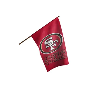 NFL Promotional Product San Francisco 49ers Flags 3x5 ft 100% Polyester Custom San-Francisco-49ers Flag