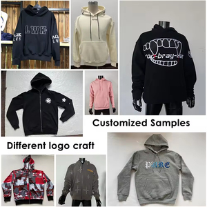 Sudaderas con Capucha Lisas para Hombre, 320 g/m², Forro Polar, Estilo Oversize, Ropa Urbana, Logotipo Personalizado, Impresión Digital, Antiencogimiento, Antipilling - Product Image 6