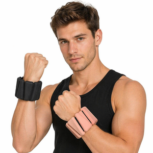 Adjustable Iron & Silicone Weight Bearing Ankle & Wrist <b>Strength</b> <b>Training</b> Weight with Customized Color Weighted Wristbands Ankle - Product Image 4