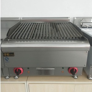 Griglia elettrica della roccia lavica del ripiano dell'attrezzatura della cucina di alta qualità per il ristorante - Product Image 3