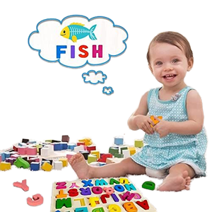 Tablero de Madera Educativo para Niños Preescolares, con Números, Alfabeto y Dígitos, Venta al Por Mayor - Product Image 4