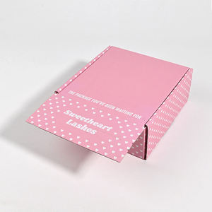 <b>Pink</b> Rigid <b>Gift</b> <b>Box</b> Rectangle Paperboard UV Printing Custom Logo Four-Color Design for <b>Gift</b> & Craft Packaging - Product Image 3