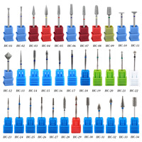 Embouts de ponceuse à ongles en acier au tungstène, directement de l'usine, têtes de polissage, dissolvant de cuticules, outils de manucure, sans résidus, chauffe-cire