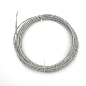 कारखाने उत्पादन स्टेनलेस स्टील तार रस्सी केबल 1 मिमी 2 मिमी 3 मिमी 4 मिमी 5 मिमी 6 मिमी 6 मिमी - Product Image 6