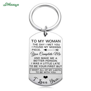 Portachiavi 'Guida con Cura' per Fidanzato, 'Guida con Cura, Bellissimo, Ho Bisogno di Te Qui con Me', Regalo per Compleanno e San Valentino - Product Image 6