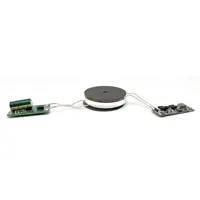 Módulo Transmisor Receptor de Carga Inalámbrica 24V 50W Distancia Inductiva de 2-15mm Diámetro Exterior de 43mm Bobina Cargador de Batería PCBA