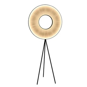 Lampadaire moderne minimaliste de forme ronde lampe de lecture de protection des yeux lampe de sol décoration intérieure lampe de haute qualité - Product Image 1