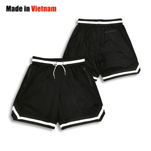 Pantalones Cortos de Baloncesto Personalizados al por Mayor, Transpirables, Estampados, de Malla, Sublimados, Clásicos, Lisos - Product Image 1