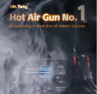 Station de Soudage Intelligente YCS Mr.Yang No.1 avec Pistolet à Air Chaud Courbe pour la Réparation de Téléphones Mobiles, CPU, IC, BGA, SMT – Outils de Retravaillage