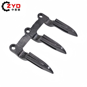 Oem באיכות גבוהה אובדן שעווה שיטת דיוק הליהוק גבוהה פחמן פלדה חקלאי מקצרה אבזרים