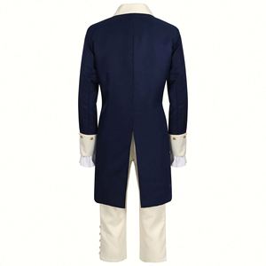 Cổ Điển Người Lớn Người Đàn Ông Của Trang Phục Chính Thức Đồng Phục Áo Opera Trang Phục Với Victoria Thuộc Thuộc Thuộc Thuộc Đối Với Halloween Echo Nhân Vật Phù Hợp Với - Product Image 3