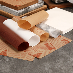 Feuilles carrées de papier alimentaire résistant à l'huile 30*30CM pour la cuisson, la préparation culinaire et le service des aliments - Product Image 6