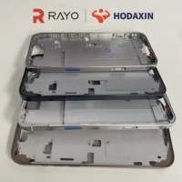 Châssis arrière de remplacement pour iPhone 17 16 15 14 14Plus (version US) avec plateau SIM et touches latérales