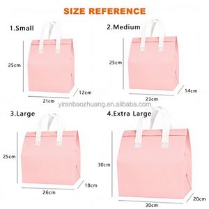 Sac isotherme personnalisé 2026 avec logo imprimé, en non-tissé, pour livraison de repas à emporter - Product Image 5