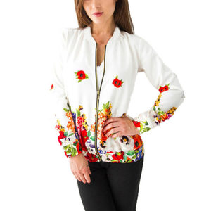 Hot Stuff Unisex Tallas grandes Casual Ecológico Chaqueta de bombardero de secado rápido Cierre de cremallera Invierno Transpirable Sublimación de ganchillo - Product Image 5