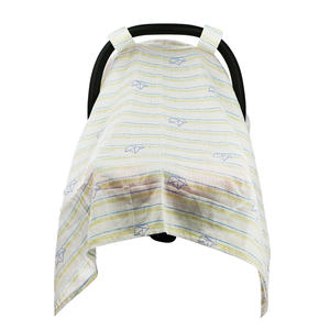 Liquidation Tétières en Mousseline Housse Respirante pour Allaitement <span class=keywords><strong>Poussette</strong></span> Bébé et Siège Auto - Product Image 5