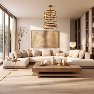 लिविंग रूम सोफा इनडोर फर्नीचर मॉड्यूलर बाएं हाथ के सोफे चेज़ सेक्शनल - Product Image 1