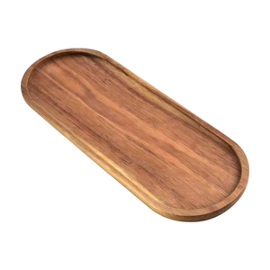 Platos de Madera y Bandeja Cuadrada con Soporte - Servicios de Mecanizado CNC, Electroerosión por Hilo y Brochado - Product Image 1