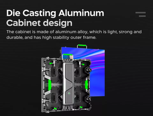จอ LED วิดีโอวอลล์กลางแจ้ง P3.91 จากโรงงานโดยตรง ความคมชัดสูง สำหรับเช่าใช้งานบนเวที งานแสดงสินค้า และการโฆษณาภายนอกอาคาร - Product Image 6
