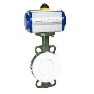 Válvulas Neumáticas de Acción Simple de Acero Inoxidable COVNA con Actuador Neumático de Aire EPDM de 4'' - Product Image 3