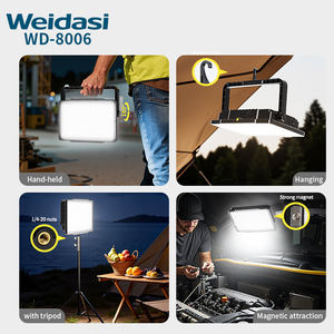 Faretto Solare <span class=keywords><strong>LED</strong></span> Weidasi ad Alta Luminosità 10w 20w 30w <span class=keywords><strong>40w</strong></span> 50w, Luce Solare <span class=keywords><strong>LED</strong></span> Portatile in ABS con Lunga Durata della Batteria - Product Image 3