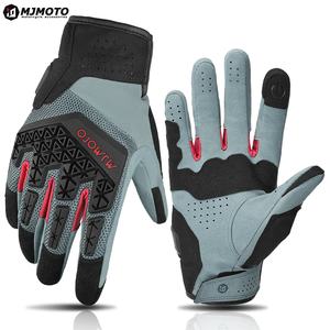 Gants de moto rétro pour hommes et femmes, écran tactile, respirants, pour l'aventure, le motocross, la course, équipement de protection pour moto - Product Image 3