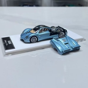 Modèle de voiture miniature en alliage 1:64 Pagani <span class=keywords><strong>Zonda</strong></span> C12 avec couvercle arrière à fermeture magnétique - Décoration de maison personnalisée, cadeau - Product Image 3