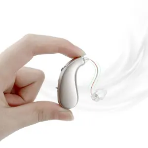 Alat bantu dengar kait telinga, perangkat perusahaan Digit mendengar Mini tidak terlihat BTE Unseen alat bantu dengar