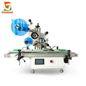 Factory Industrial Use Table Top Vertical Flat Surface Sticker Filling Capping Small Labeling Machine For Pouch Bag Boxes Bottle