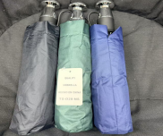 Ombrello Delilals TS-D20-NS a 8 Stecche in Lega, Pieghevole Manuale, Protezione da Pioggia e Sole, Design Minimalista in Nylon - Product Image 3