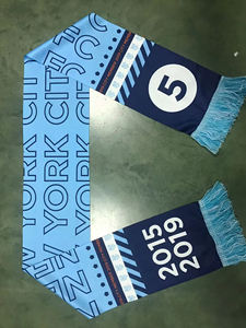 Bufanda de Fútbol Personalizada al por Mayor - Bufanda de Poliéster con Logotipo y Texto Personalizados para Promoción Corporativa y Artículos Deportivos - Product Image 2
