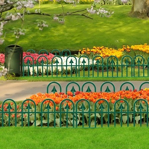 No-Dig Flexible Interlocking Shape Panels Decorative <b>Plastic</b> Garden Border Fence for Outdoor Walkway Patio - Product Image 6